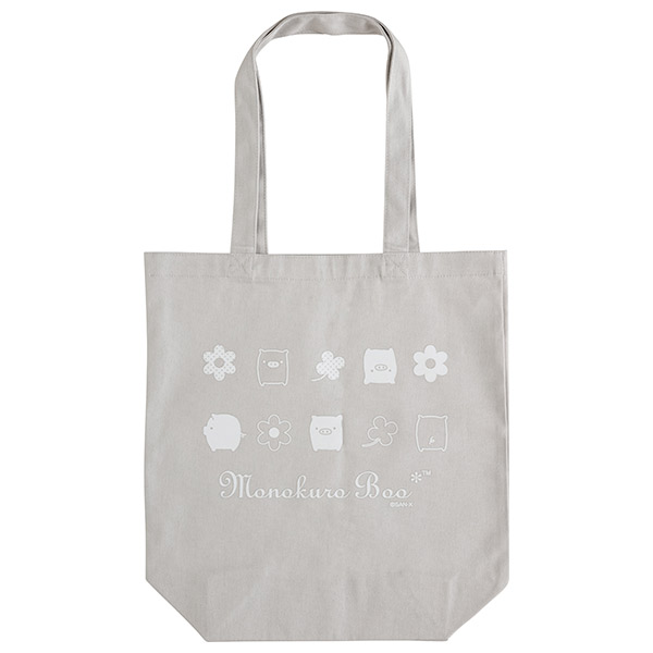Monochrome Boo Tote Bag (Light Gray) [Scheduled for delivery in late June 2026]