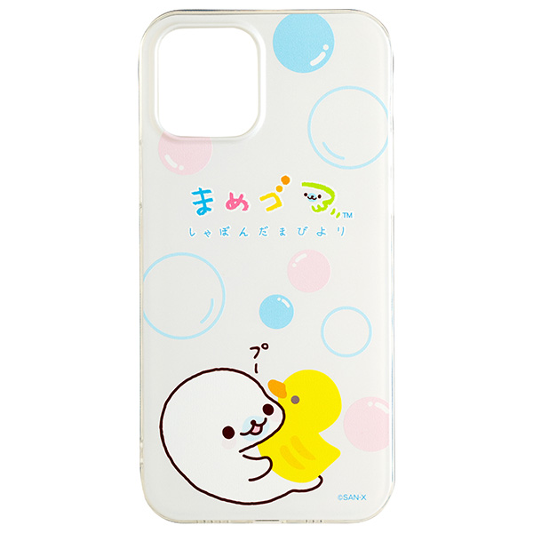 Mamegoma Clear Smartphone Case (B - iPhone 12/12 Pro) [Scheduled for delivery mid-June 2026]