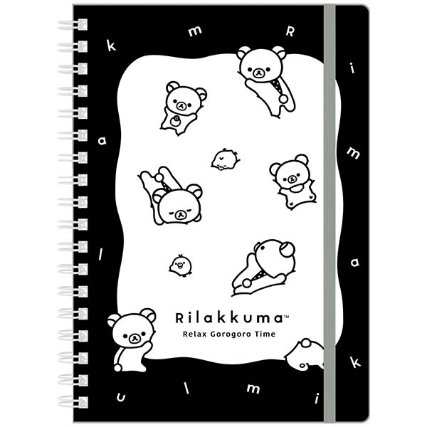 B6SP notebook (BASIC RILAKKUMA MONOCHROME・B)