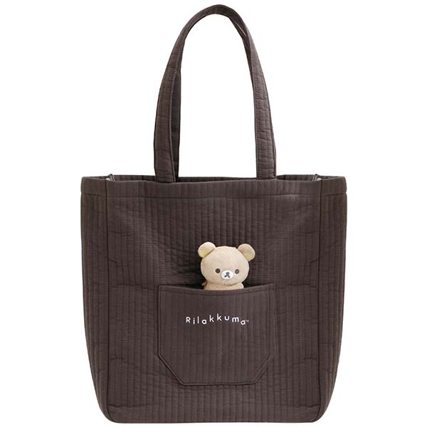 リラックマ - トートバッグ（BASIC RILAKKUMA MONOCHROME） | トート