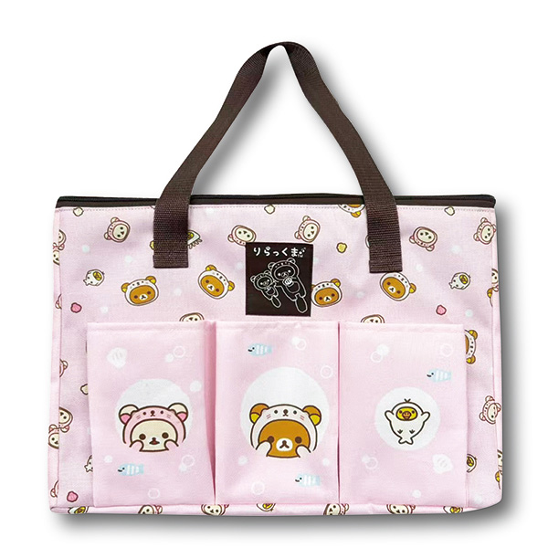 リラックマ | リラックマ 保冷ショッピングバッグ（だららっこ・ピンク