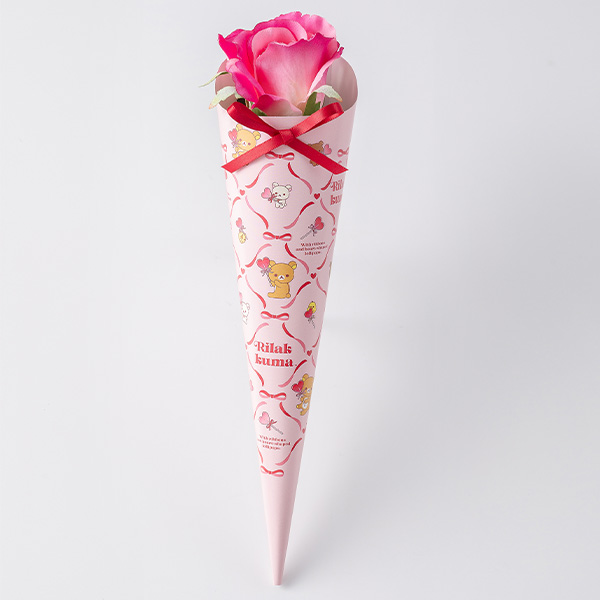 Rilakkuma Single Flower Bouquet (Ribbon)