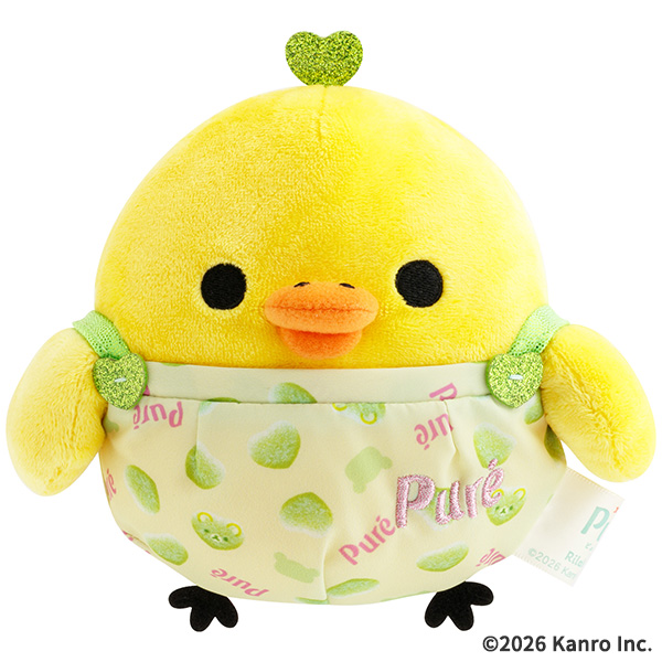 Plush toys (Pure Gummy x Rilakkuma & Kiiroitori)