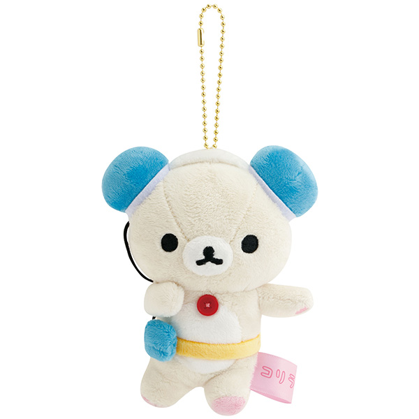 新品リラックマ　ロフト限定　ぬいぬいリラックマ　ぶらさげぬいぐるみ　コリラックマ 限定 リラックマ | ぶらさげぬいぐるみ（コリラックマずらずらデザイン
