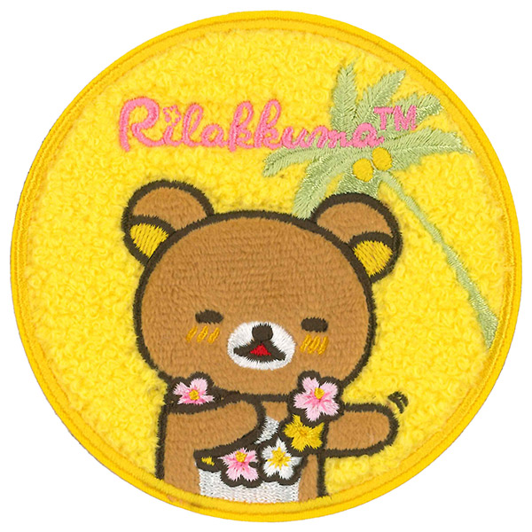 Rilakkuma Suitcase Sticker (Hawaiian)