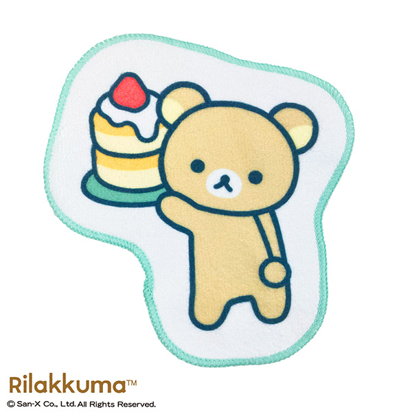 リラックマ | リラックマ ダイカットミニタオル（BASIC RILAKKUMA