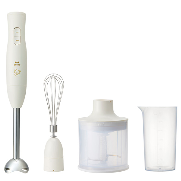 Rilakkuma BRUNO Multi Stick Blender 2 [Scheduled for delivery mid-July 2026]