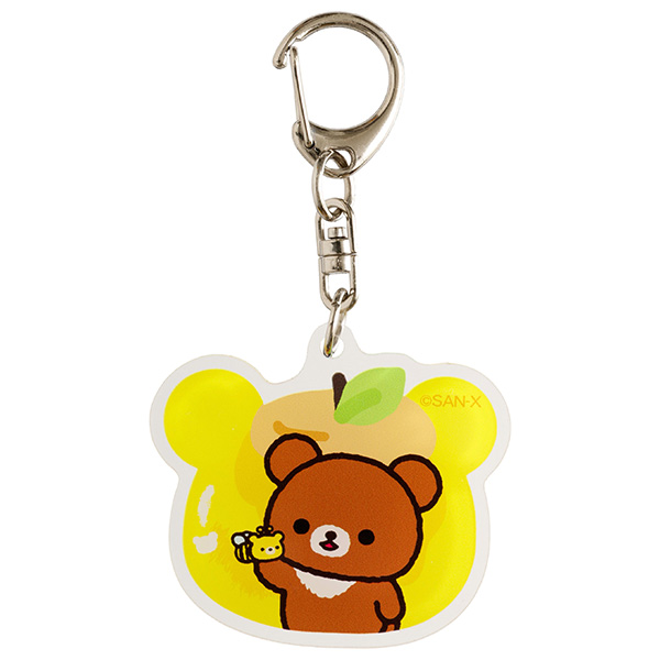 Rilakkuma Acrylic Keychain (Chairoikoguma 10th Anniversary - B) [Scheduled for delivery mid-June 2026]