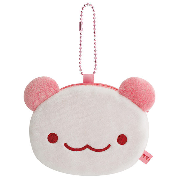 ぬいぐるみコインケース（モモパンダ）