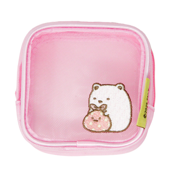Sumikko Gurashi Mesh Pouch (Polar Bear)