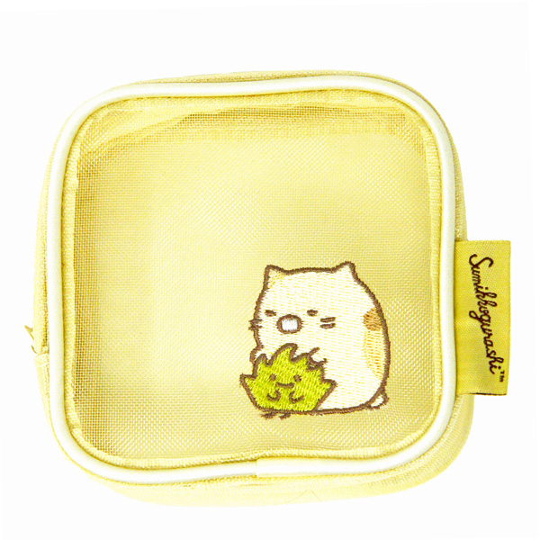 Sumikko Gurashi Mesh Pouch (Cat)