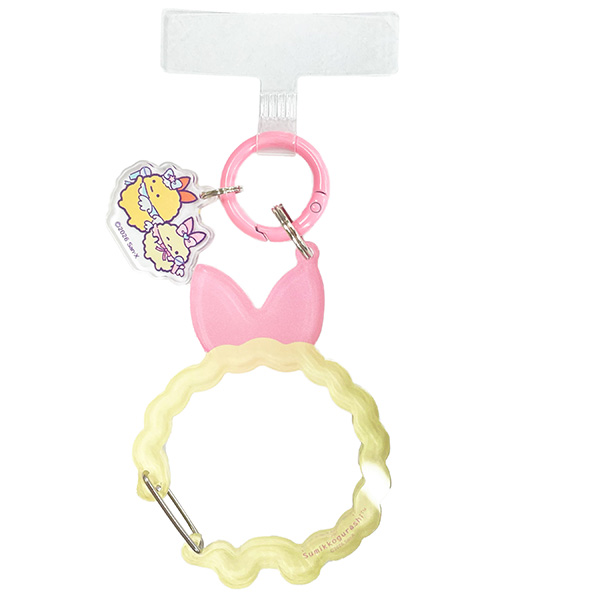 Sumikko Gurashi Multi-Ring Plus with Clear Carabiner (Ebi-ten's Tail)