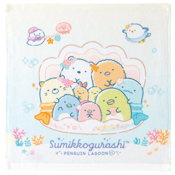 Sumikkogurashi Wash Towel (Penguin Lagoon)