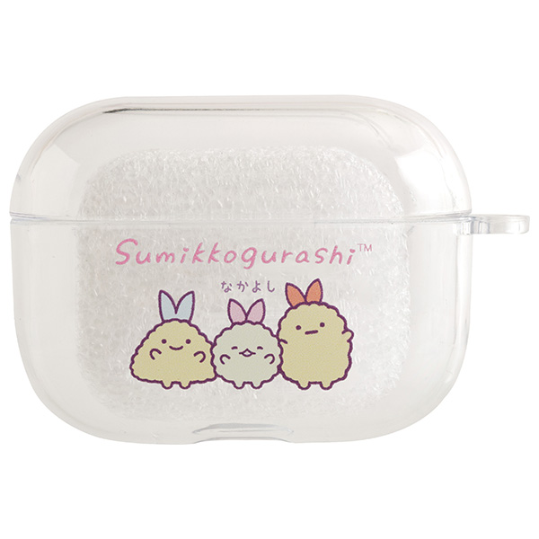 Sumikkogurashi Clear Wireless Earphone Case (Angel Ebiten Idol - Compatible with AirPods Pro) [Scheduled for delivery mid-July 2026]