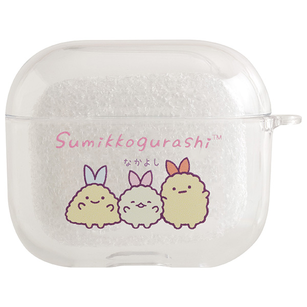 Sumikkogurashi Clear Wireless Earphone Case (Angel Ebiten Idol - Compatible with AirPods 3) [Scheduled for delivery mid-July 2026]