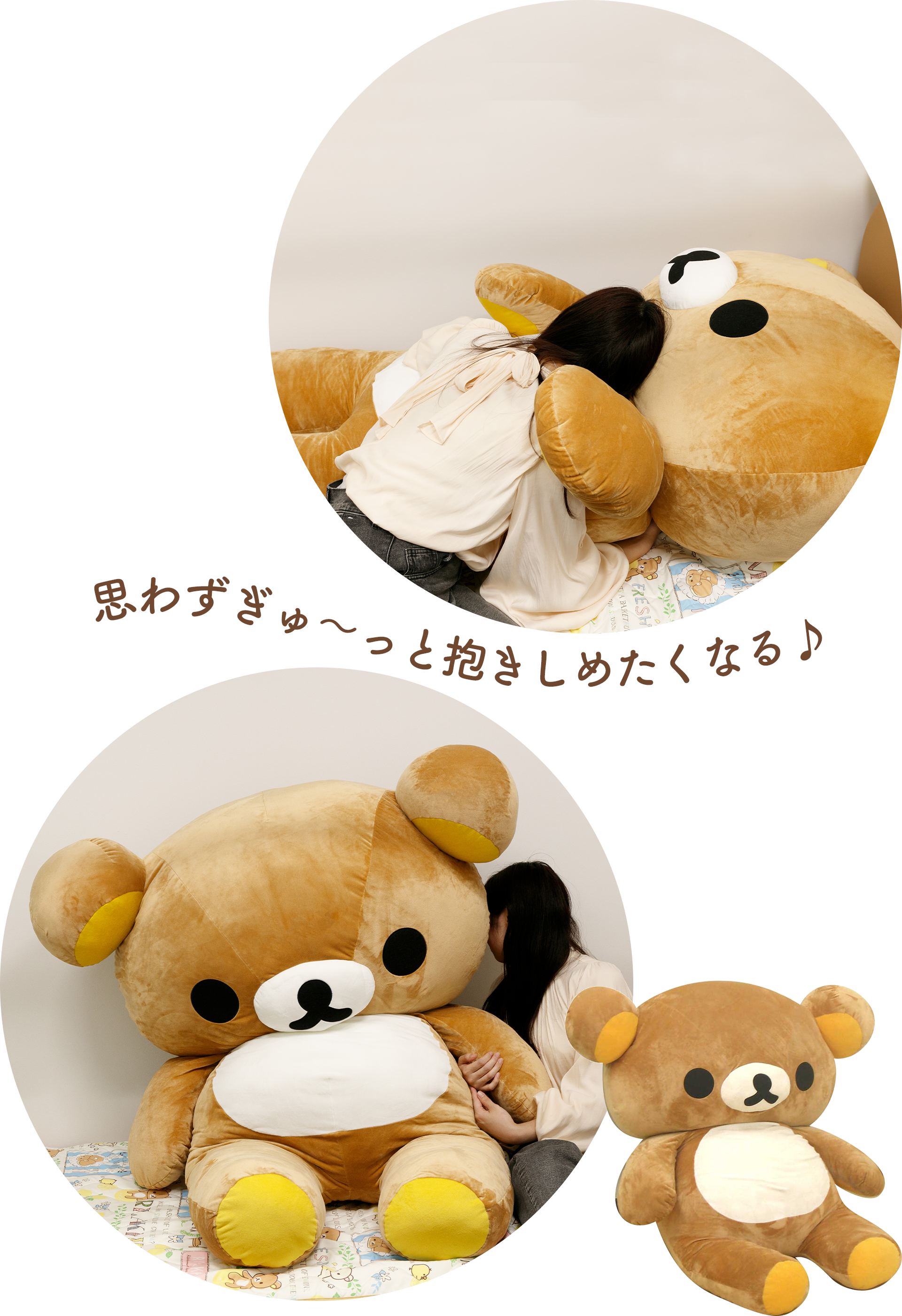 リラックマ - 【限定】実物大リラックマぬいぐるみ - サンエックス