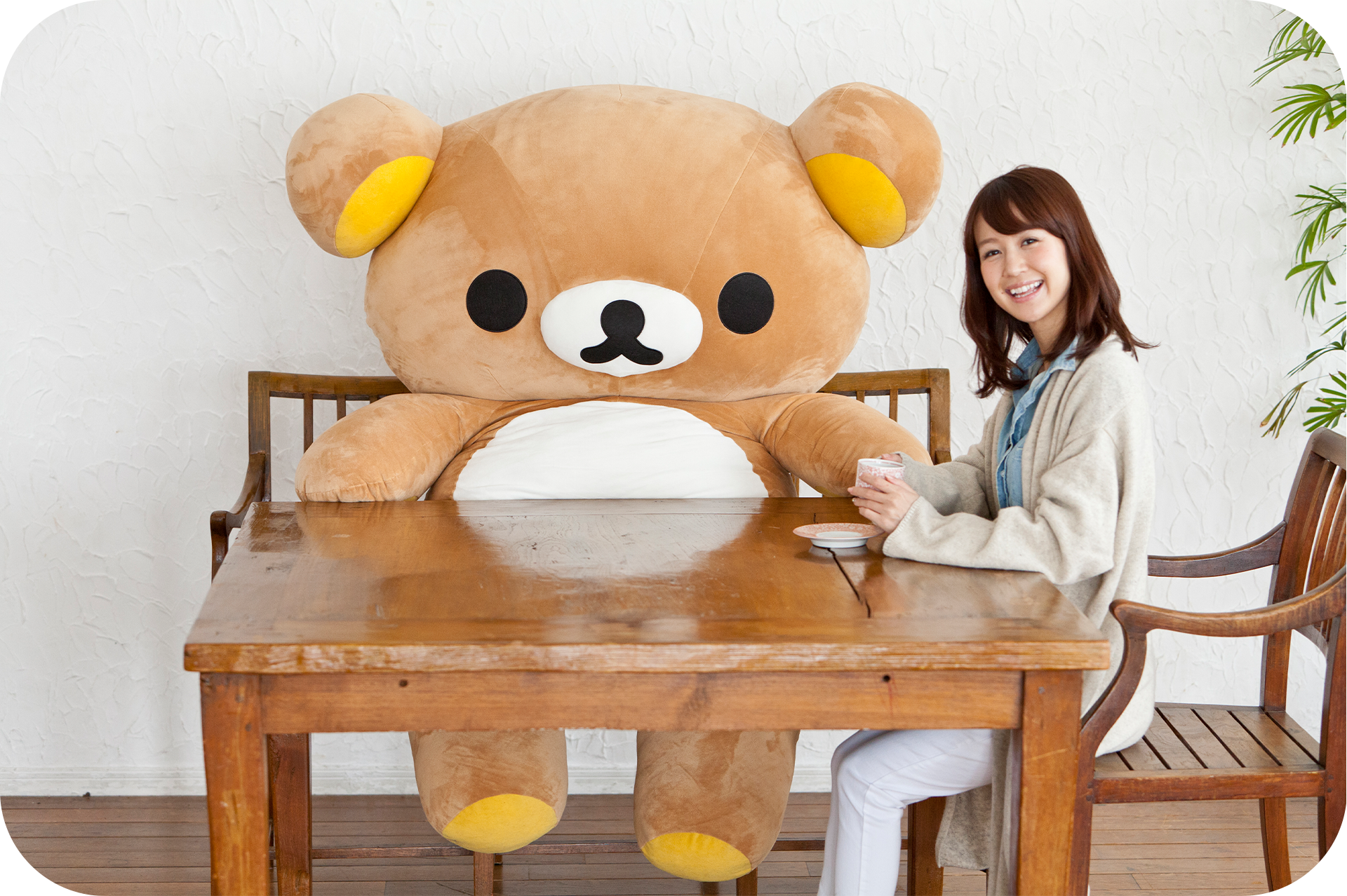リラックマ - 【限定】実物大リラックマぬいぐるみ - サンエックス